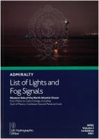ADMIRALTY LIST OF LIGHTS,VOL.J 2020/2021